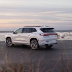 Rear 3/4 shot of the 2025 Buick Enclave Avenir.