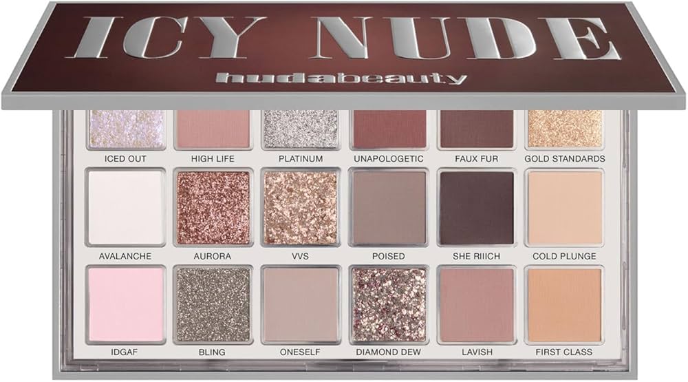 HUDA Beauty Icy Nude Eyeshadow Palette