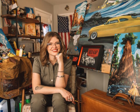 Kate Cook: The Texas Artist Blending Classic Cars And Fine Art