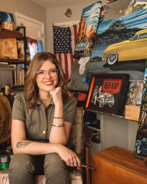 Kate Cook: The Texas Artist Blending Classic Cars And Fine Art