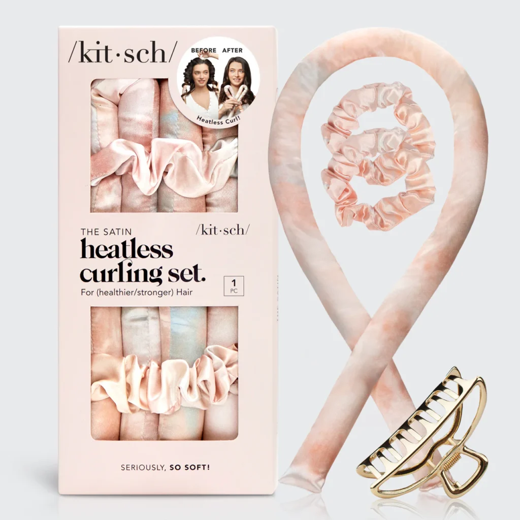 Kitsch’s Satin Heatless Curls Set