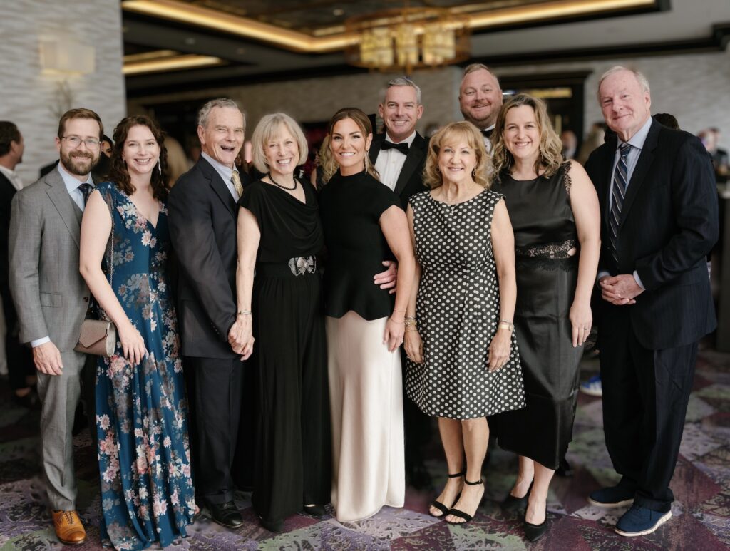 Geoff Riddle, Laura Richardson, Dr. Tom Richardson, Gail Dalrymple, Stephanie Richardson, Dave Richardson, Kay Richardson, Jon Luden, Sarah Luden and Jim Richardson