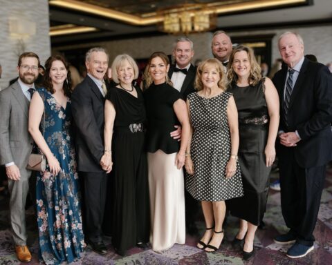 Geoff Riddle, Laura Richardson, Dr. Tom Richardson, Gail Dalrymple, Stephanie Richardson, Dave Richardson, Kay Richardson, Jon Luden, Sarah Luden and Jim Richardson